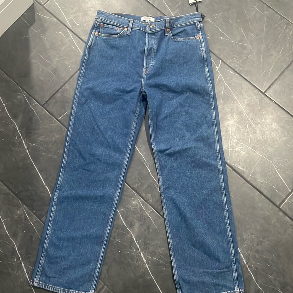 Re/done 90’s high rise loose jeans